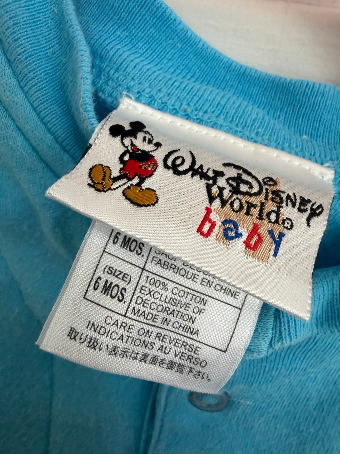 WDW under the sea romper 6m