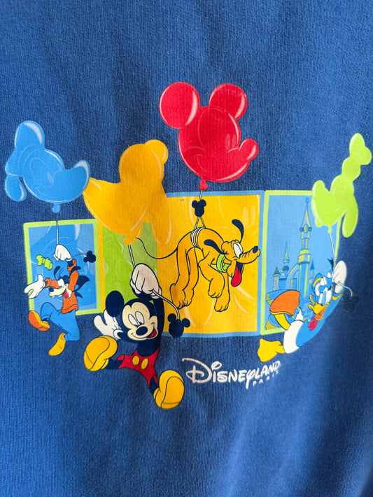 disneyland paris mickey and friends sweater youth M