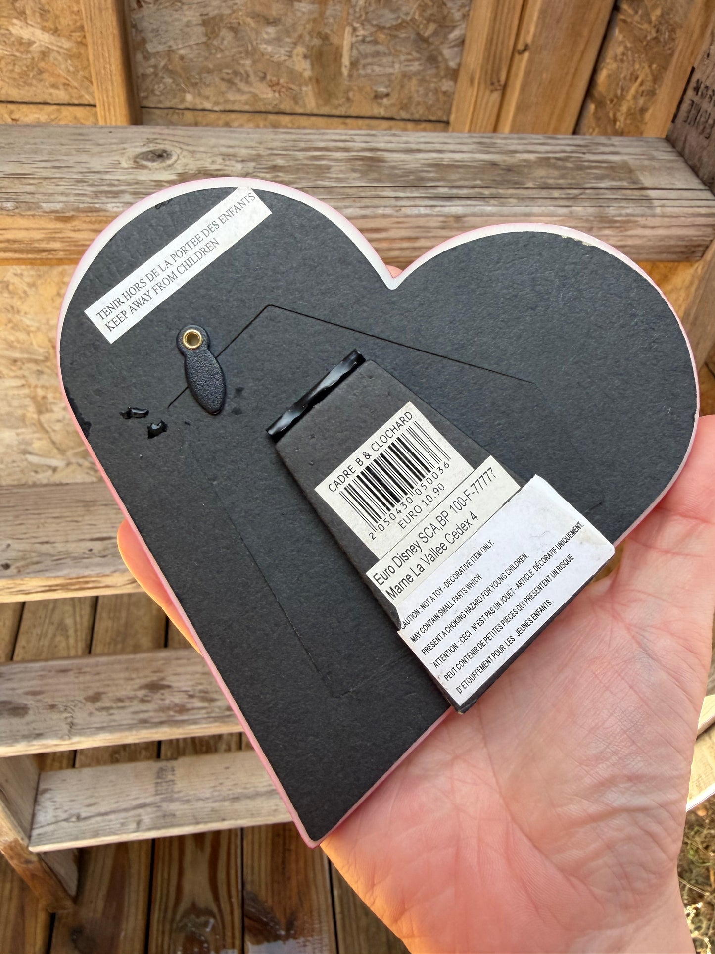 lady & tramp photo frame