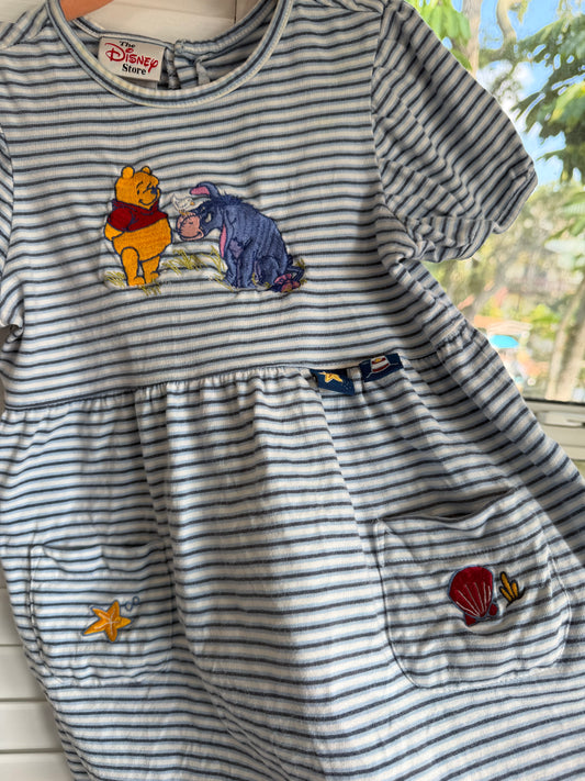 pooh beach embroidered dress 4/5