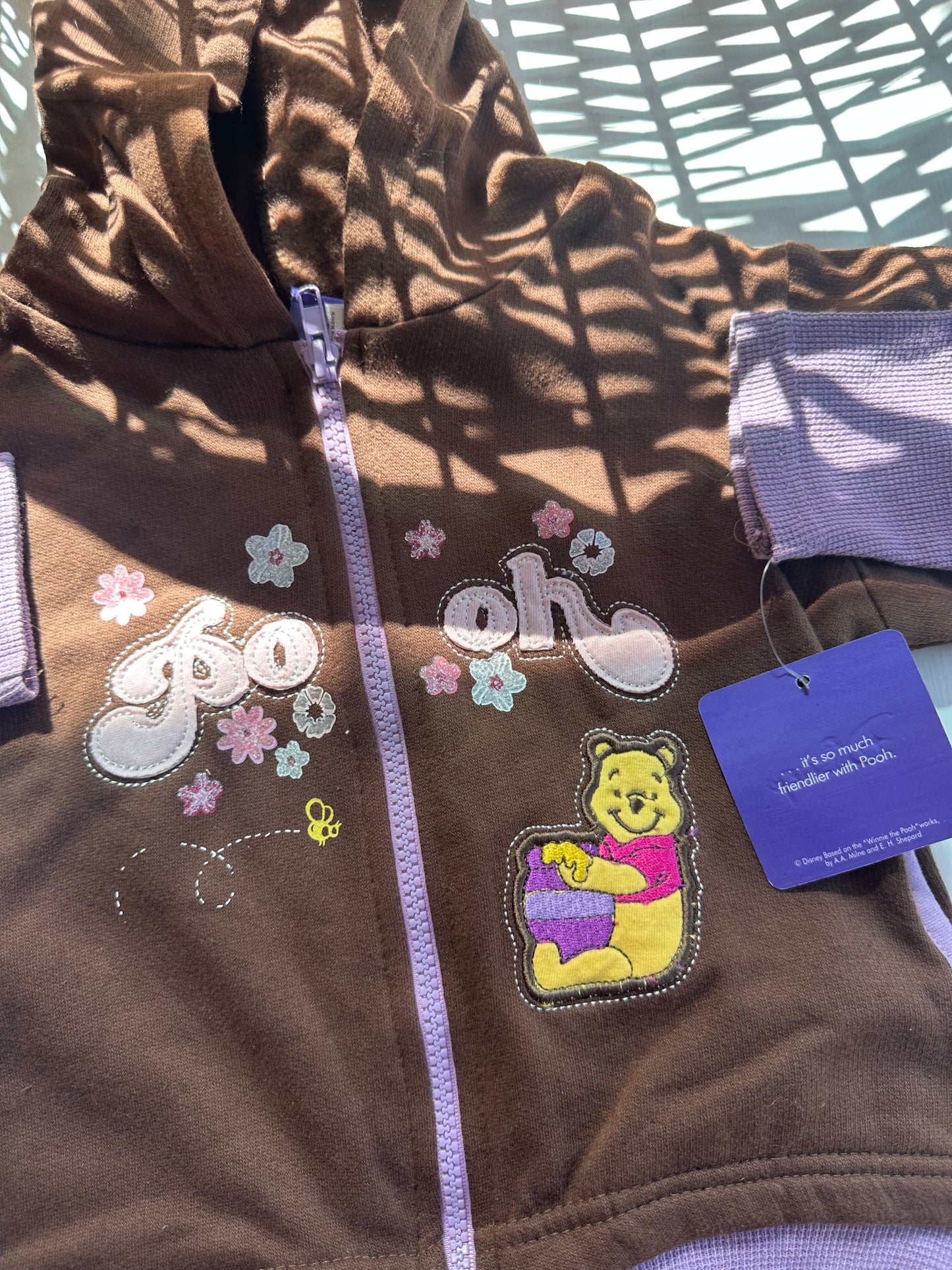 pooh 2 piece tracksuit 2T