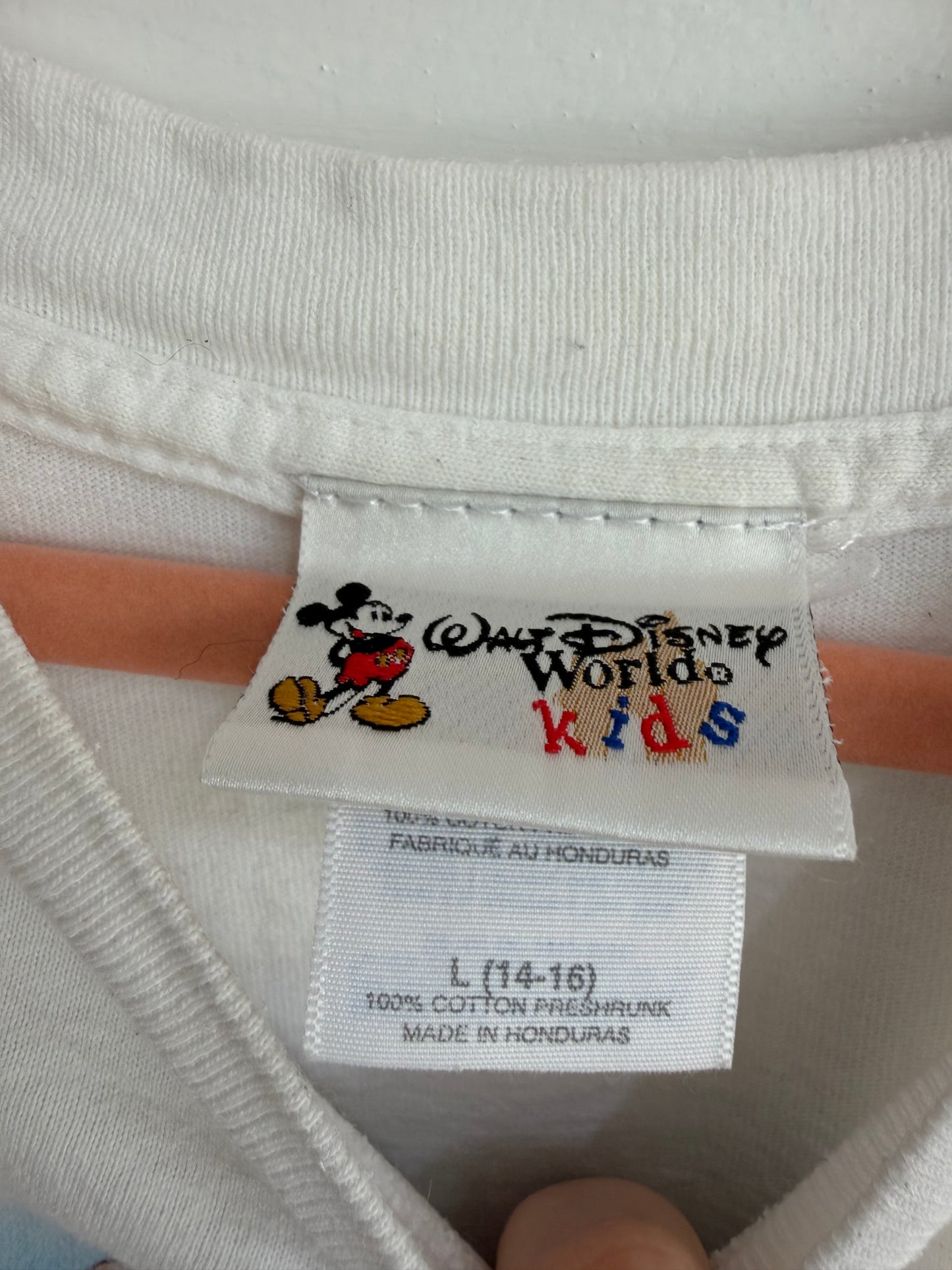 magic kingdom double sided tee youth L
