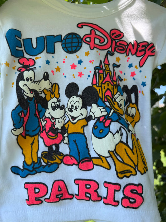 euro disney t shirt 12-18/18-24m