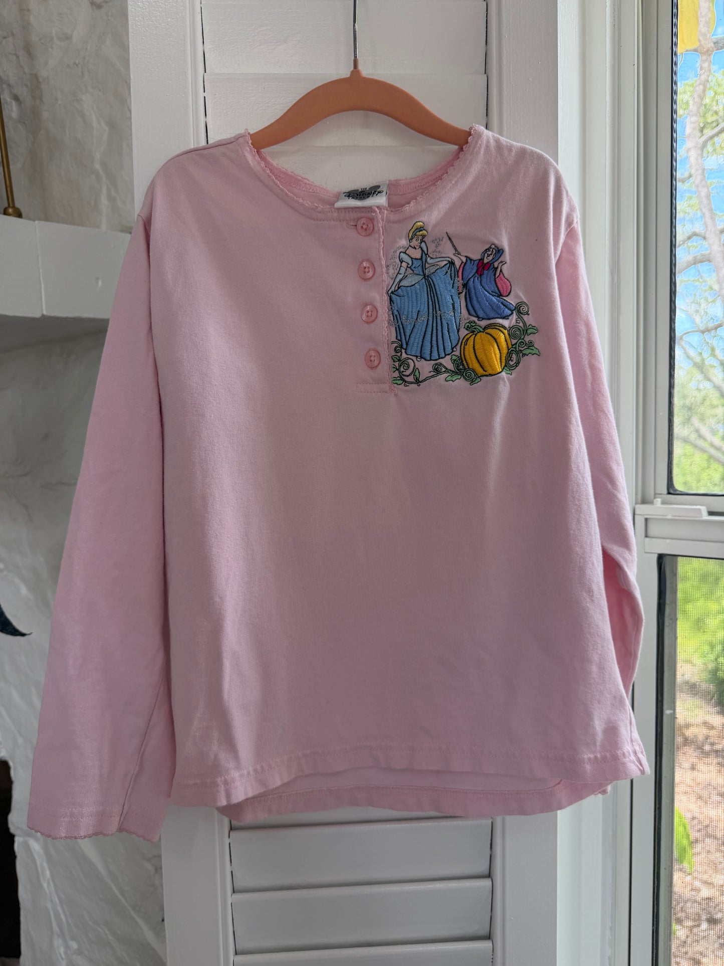embroidered cinderella long sleeve