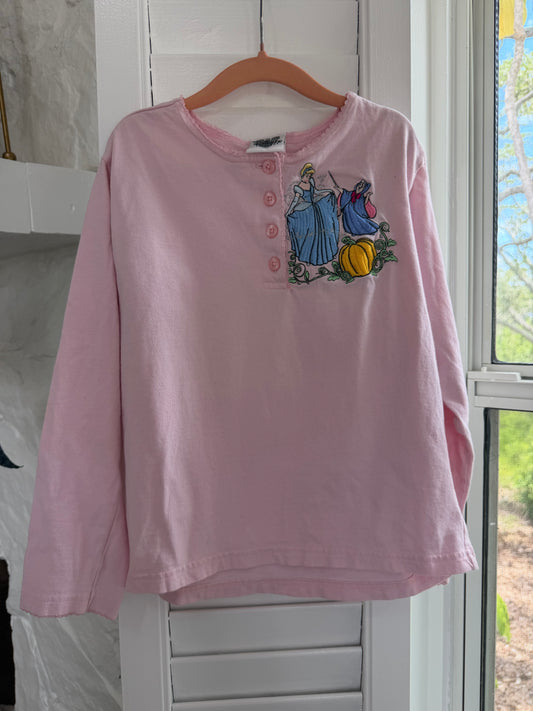 embroidered cinderella long sleeve
