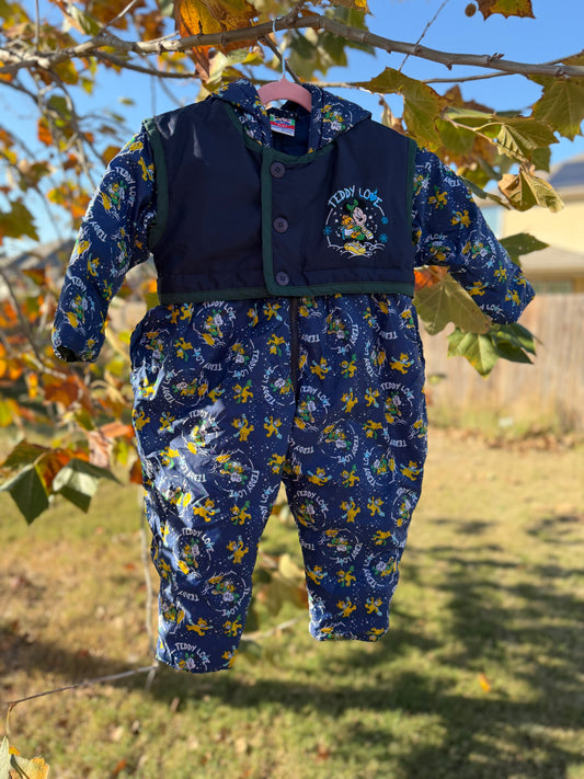 90s mickey for kids snowsuit 18-24m