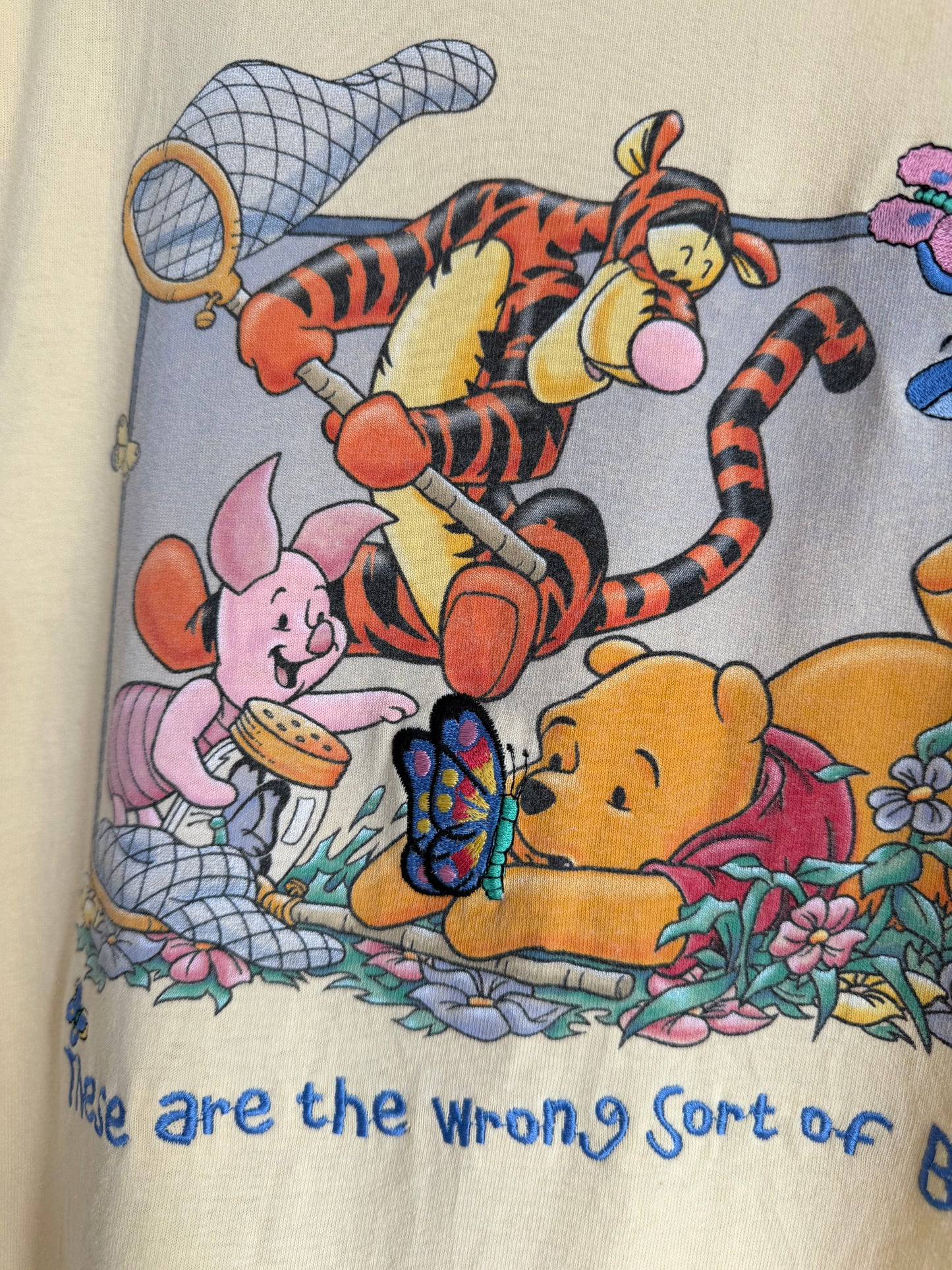 “these are the wrong sort of bees” tee adults M