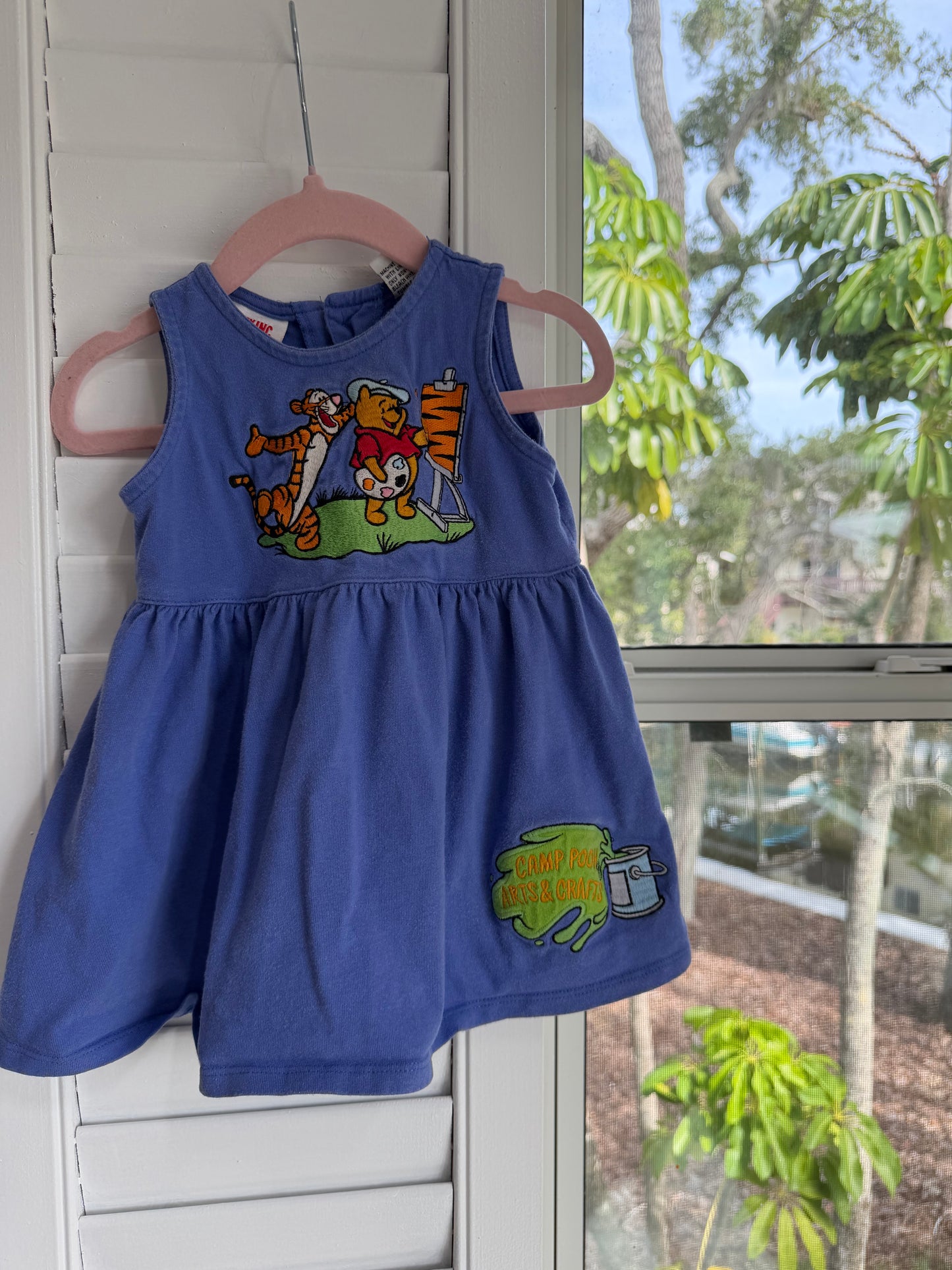 camp pooh dress 12m