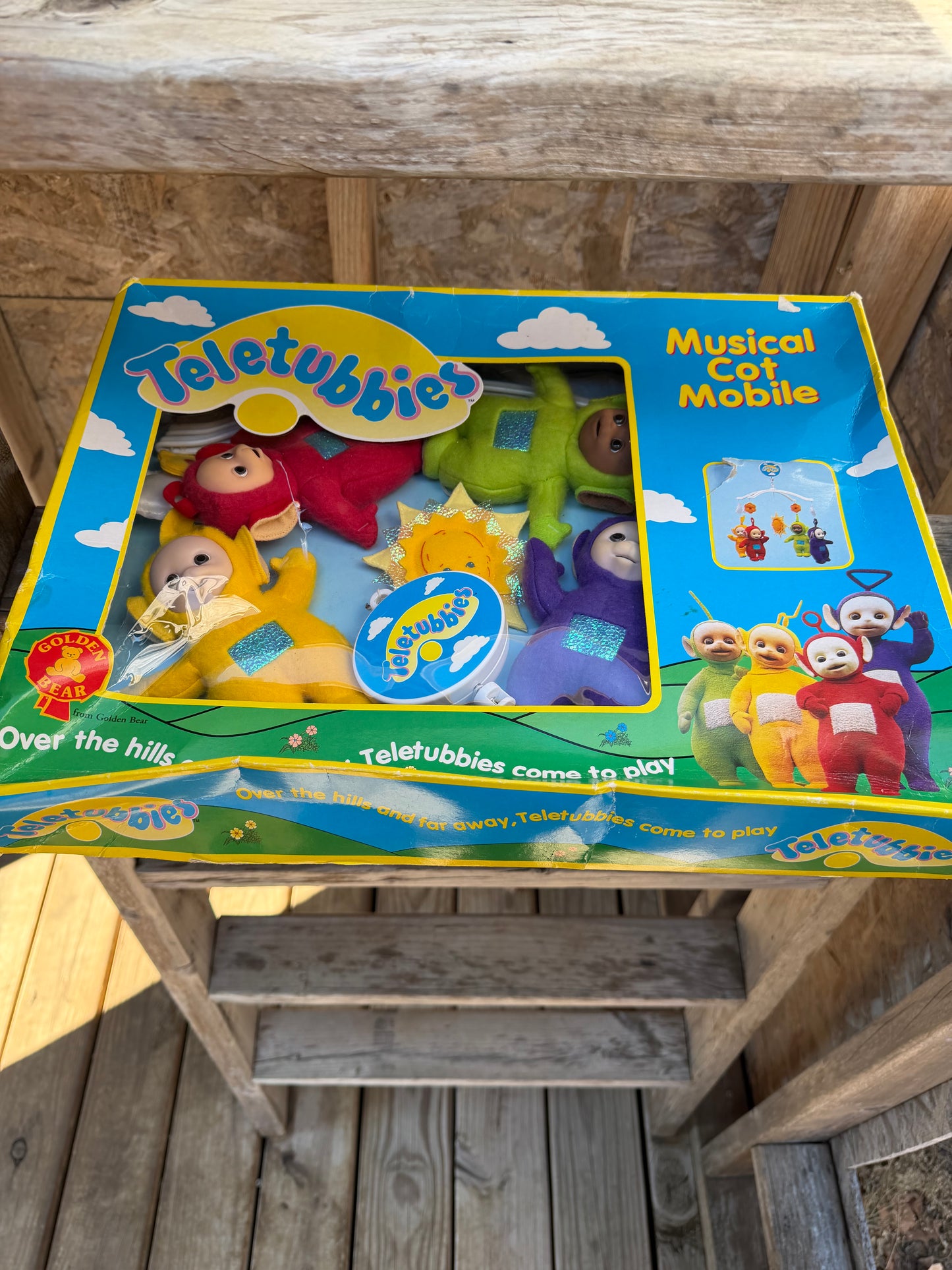 1996 baby musical crib mobile in box