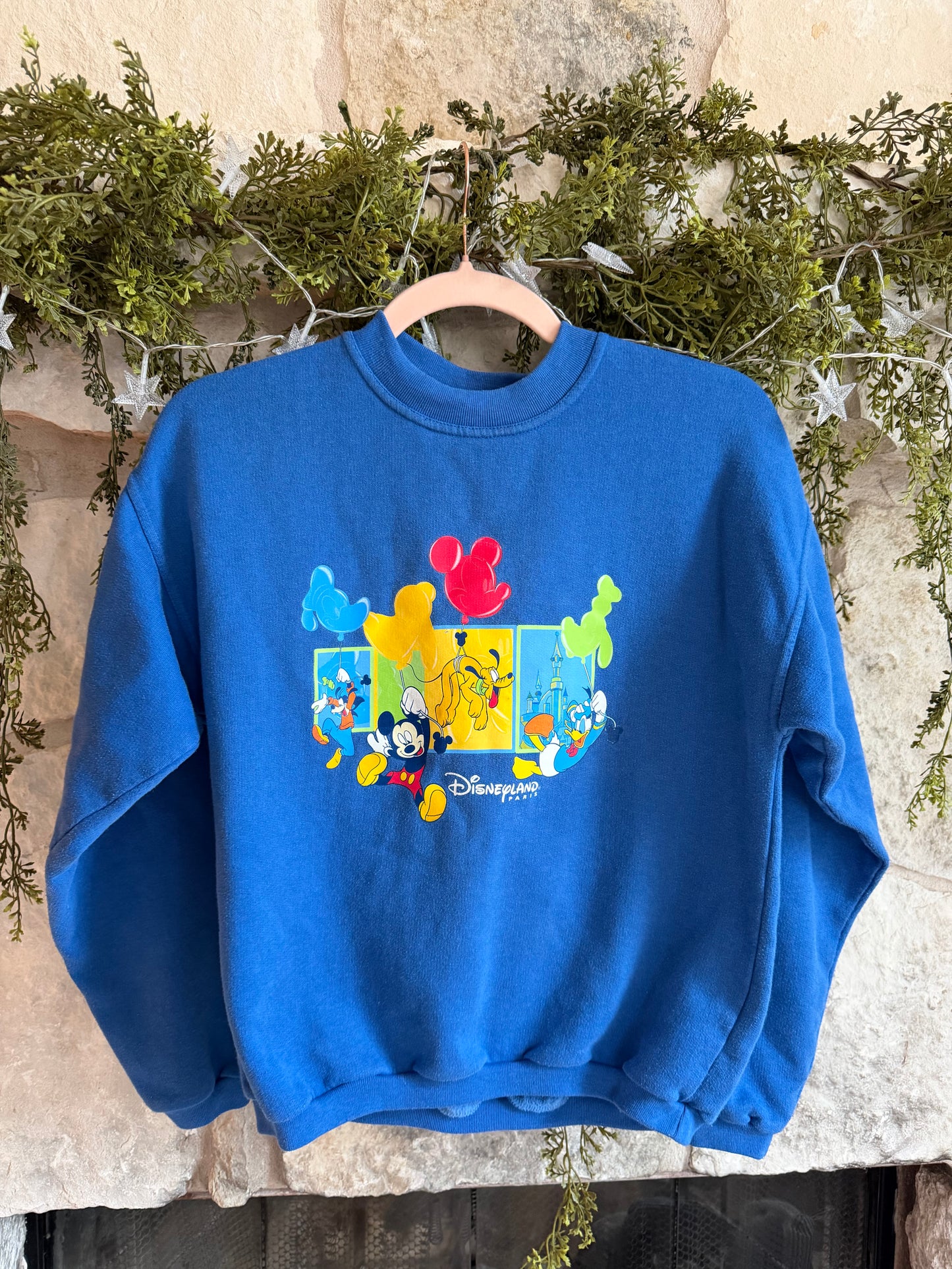 disneyland paris mickey and friends sweater youth M