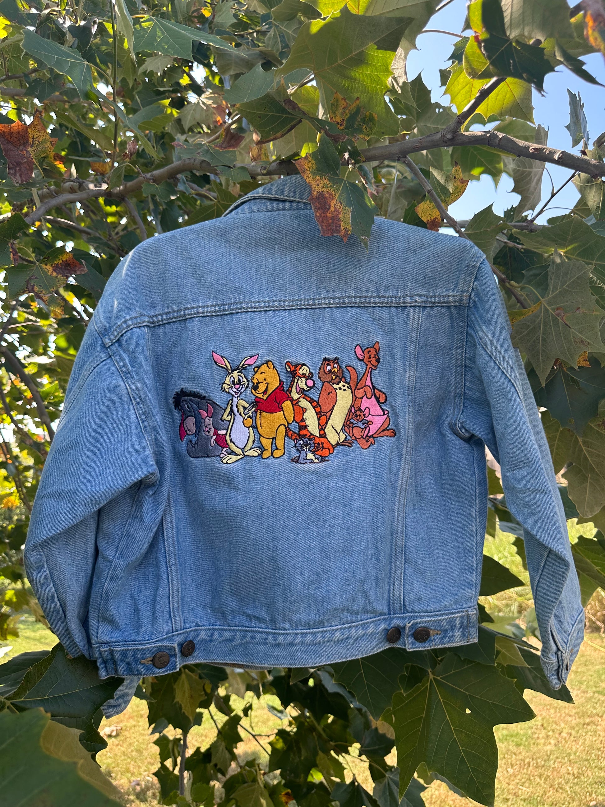Denim Vintage Disney Winnie The Pooh Jacket Vintage Disney Winnie