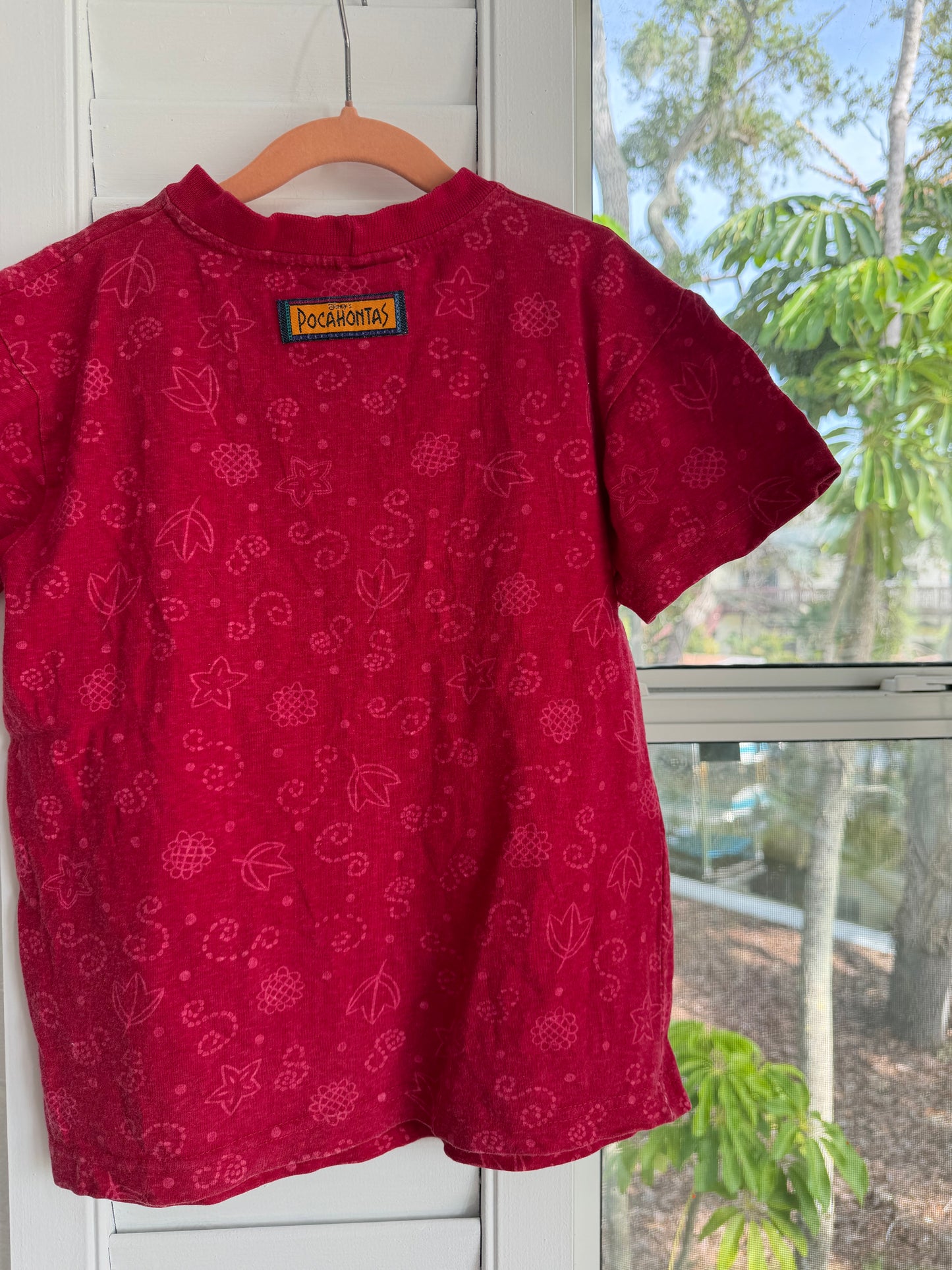 pocahontas sunflower tee