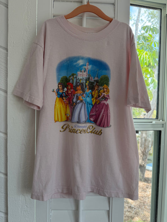disneyland princess club tee youth M