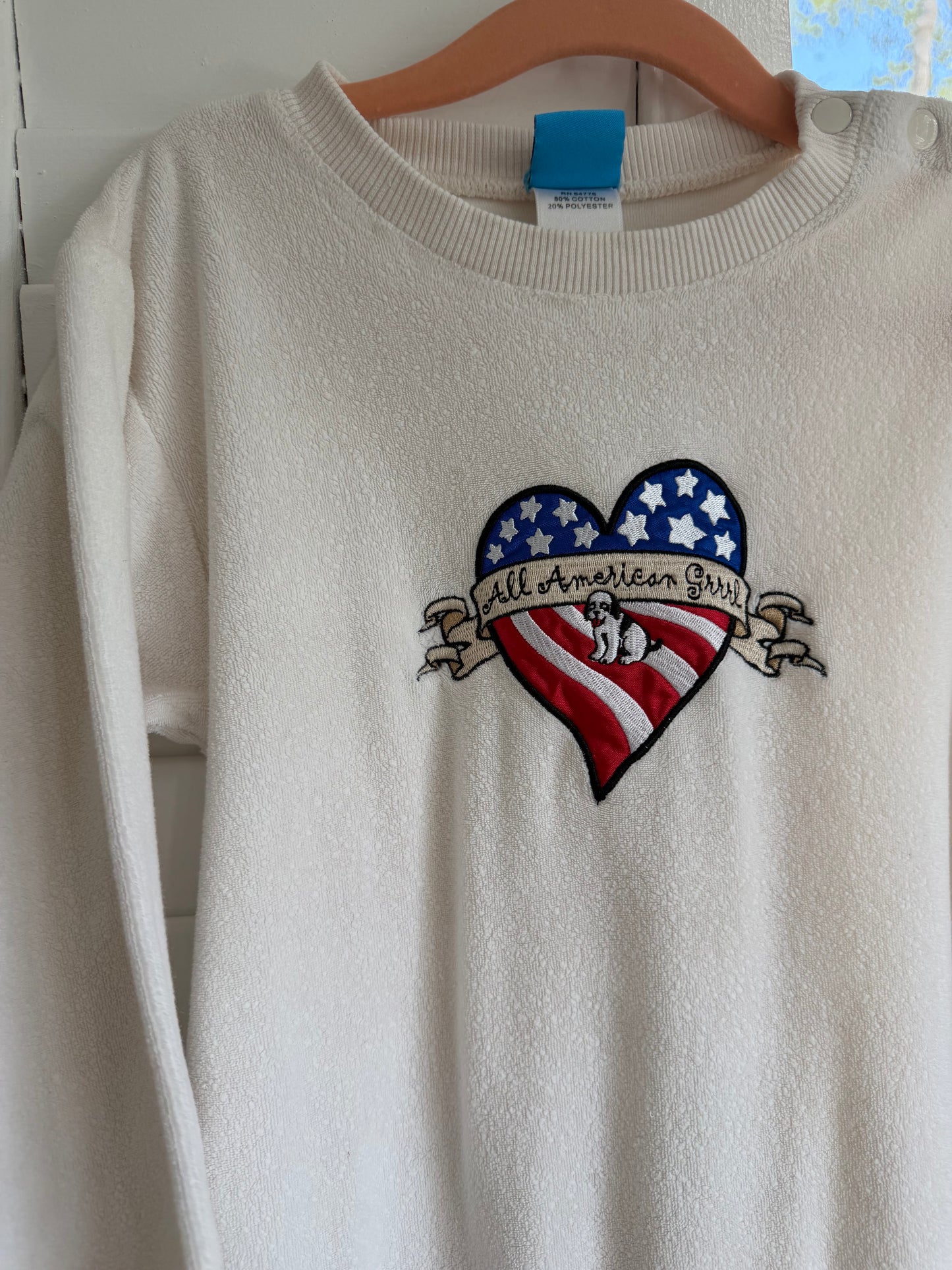 LBD American romper 2/3T