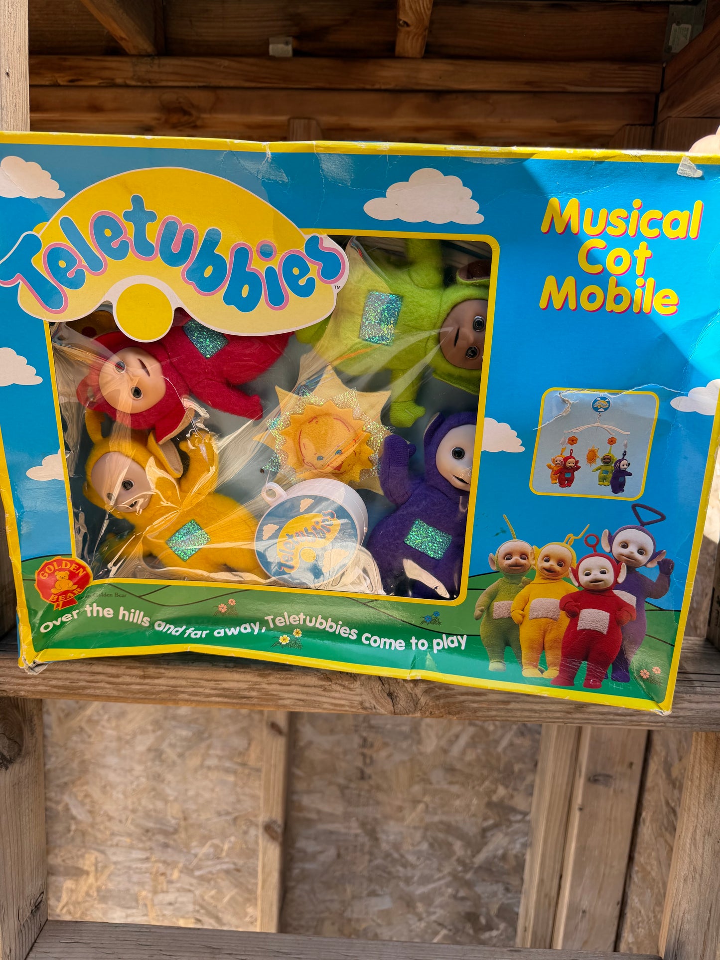 1996 baby musical crib mobile in box