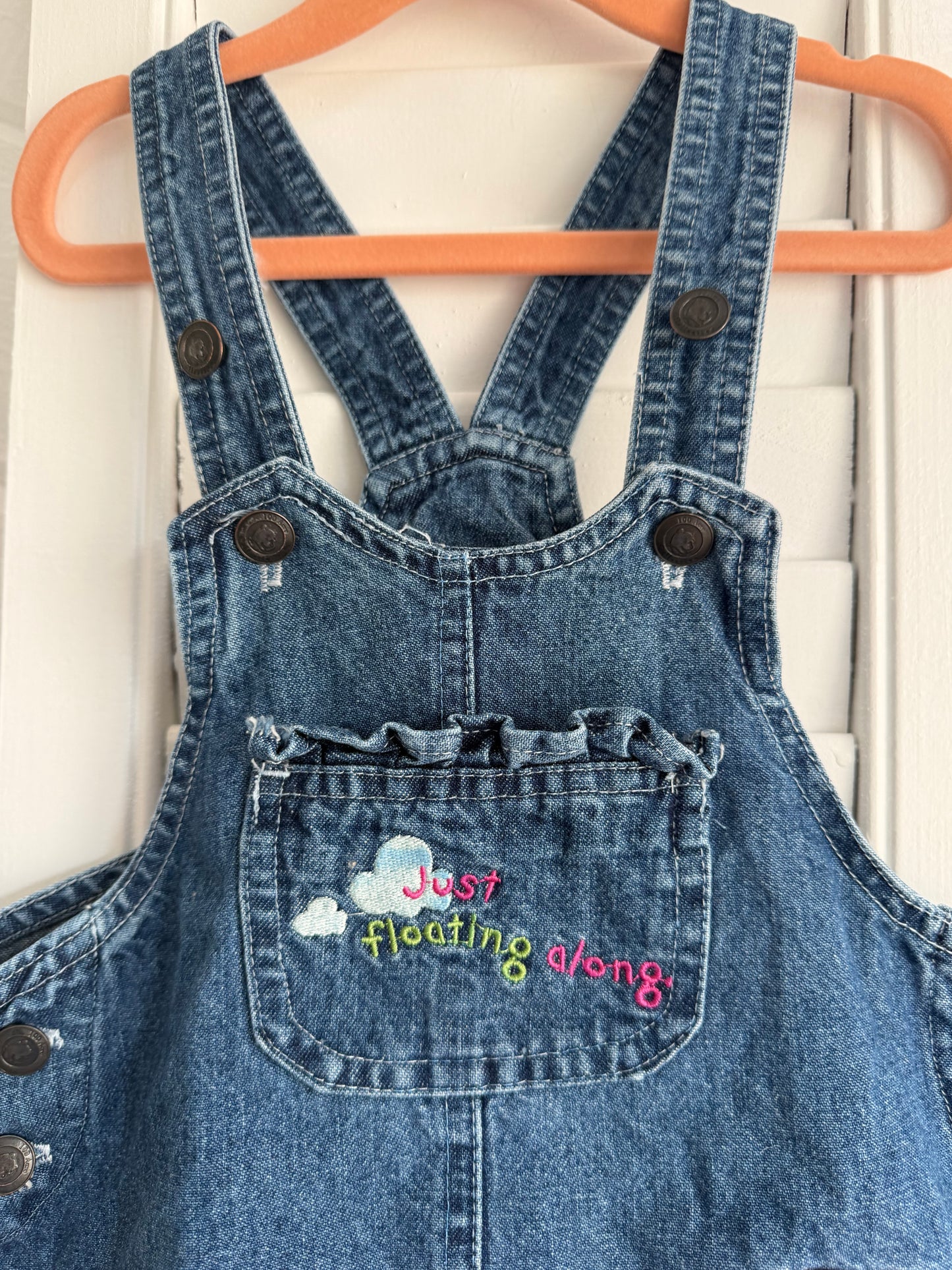 denim pooh dress 3T