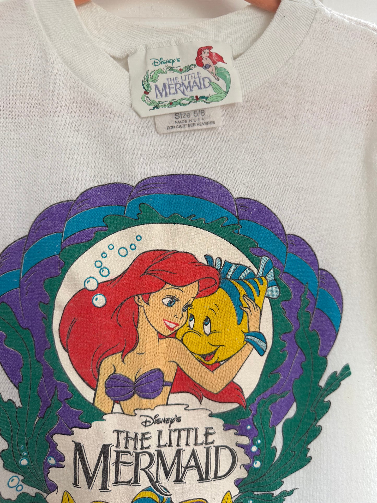 little mermaid tee 4T
