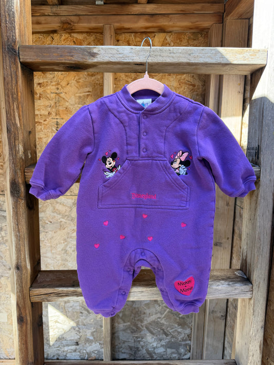 disneyland mickey/minnie romper 12-18m