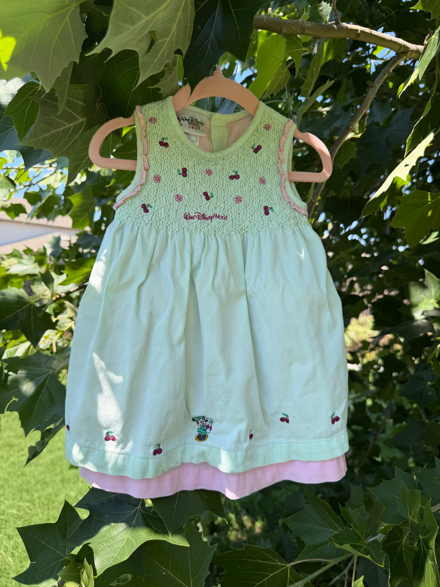WDW minnie dress 18m