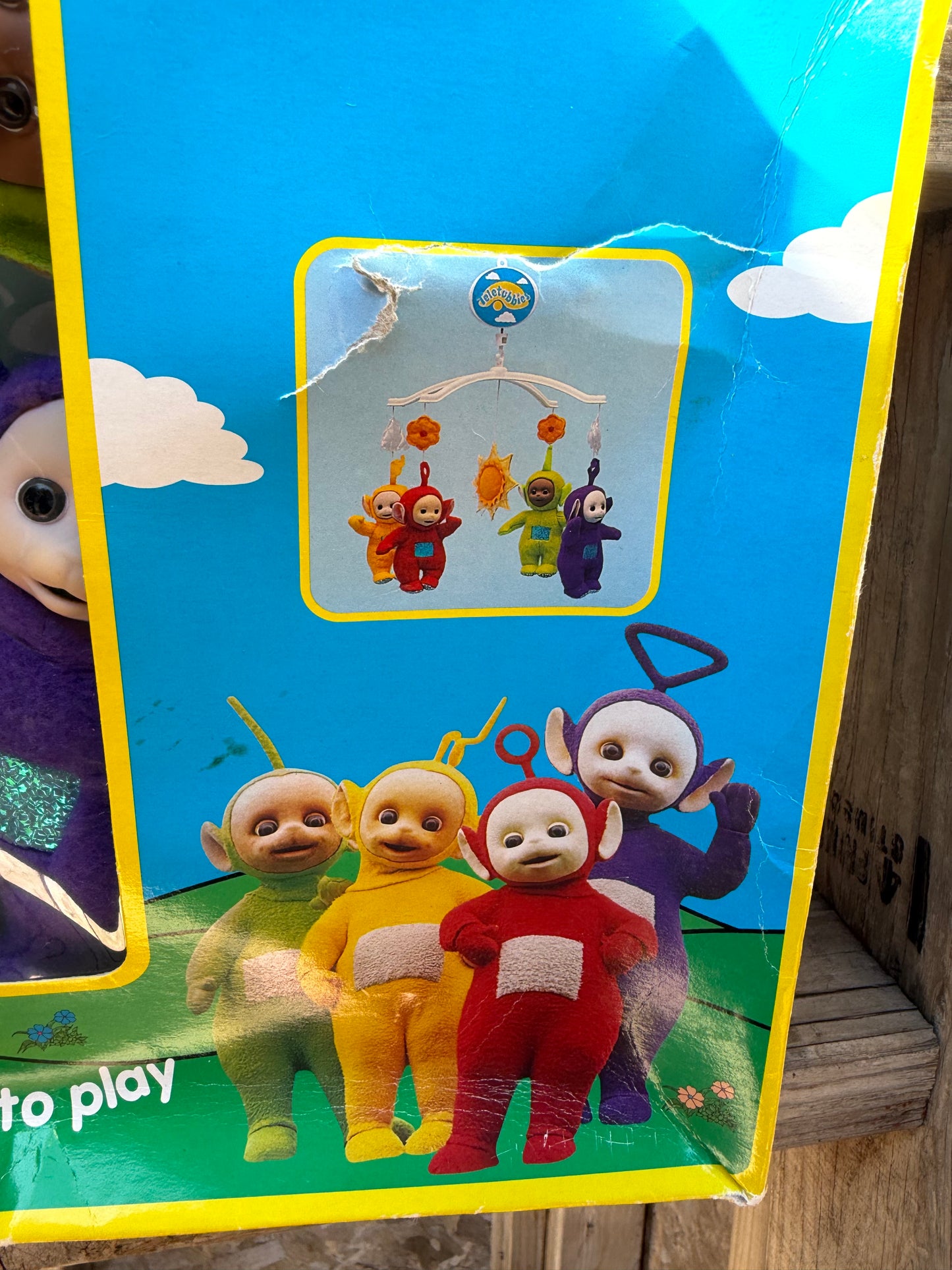 1996 baby musical crib mobile in box