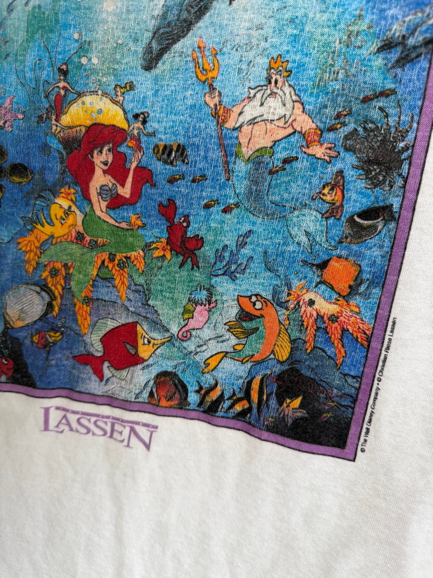 lassen “under the sea” tee adults XL