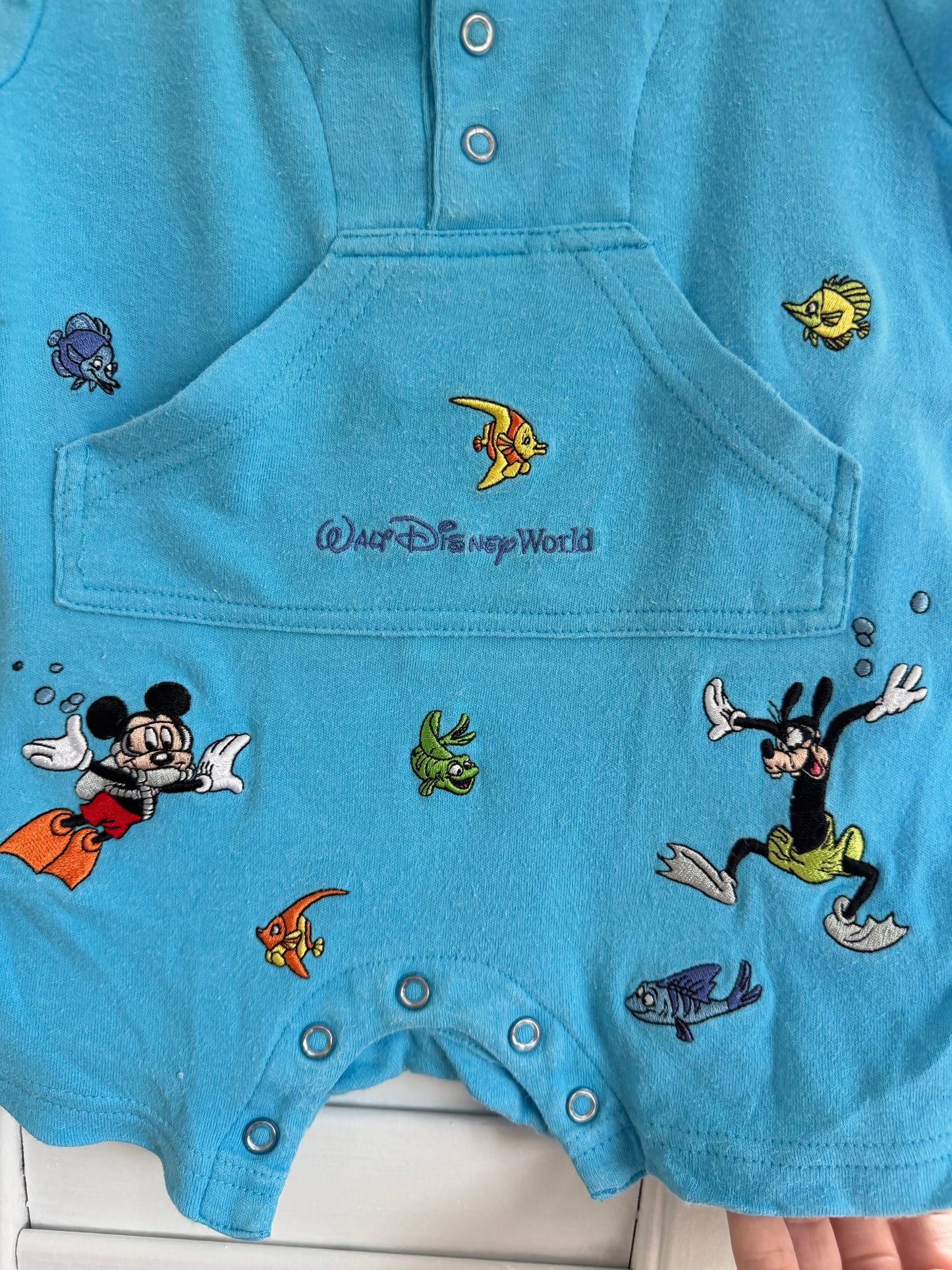 WDW under the sea romper 6m