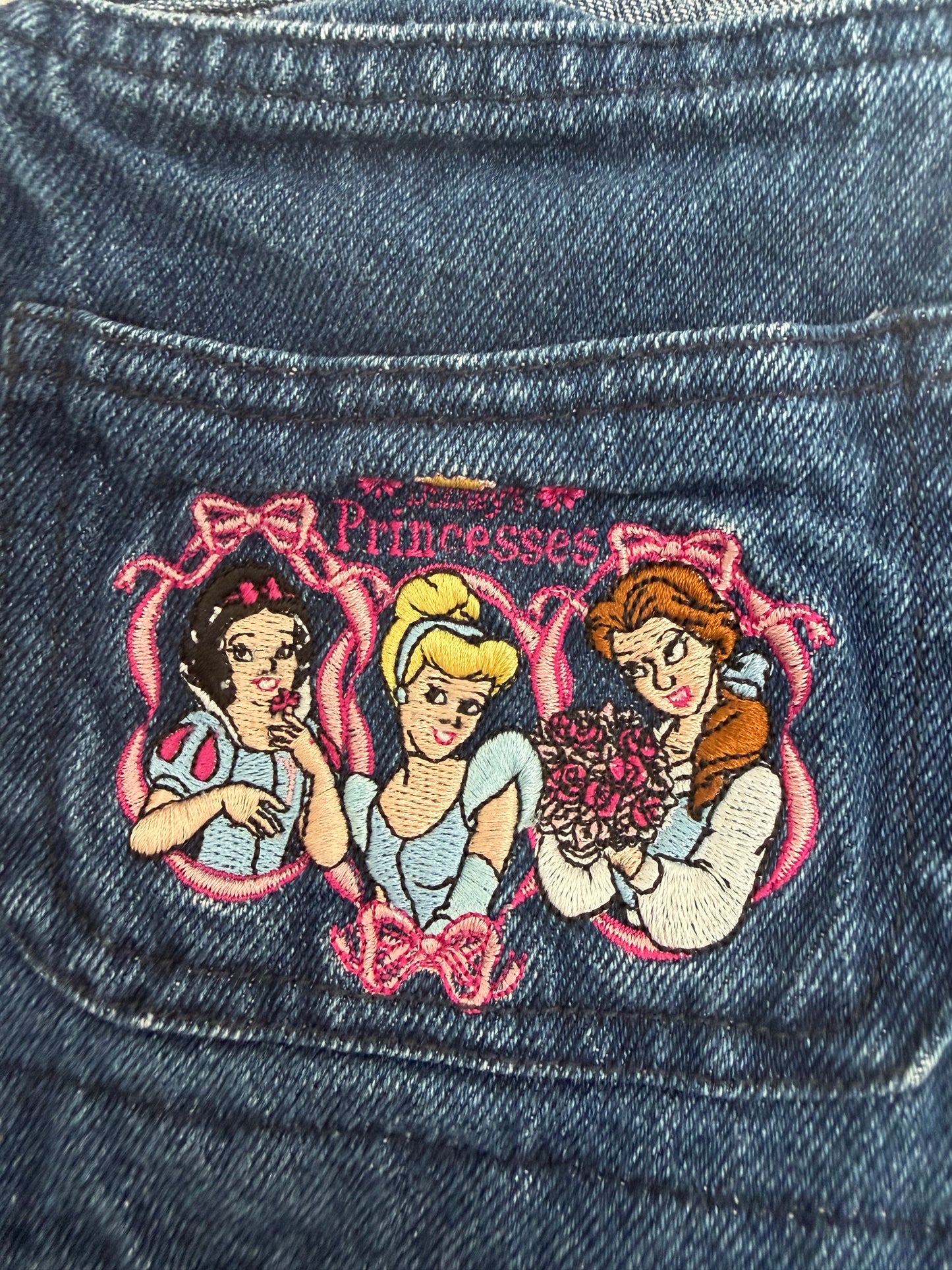 disney princess overalls 3T