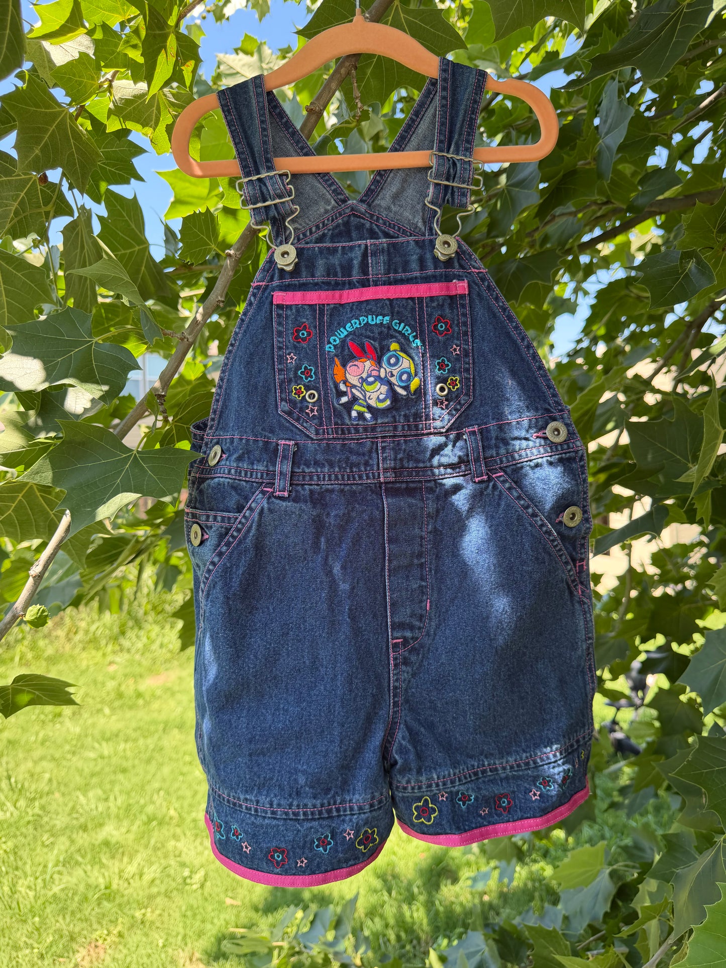 powerpuff girls shortalls XS