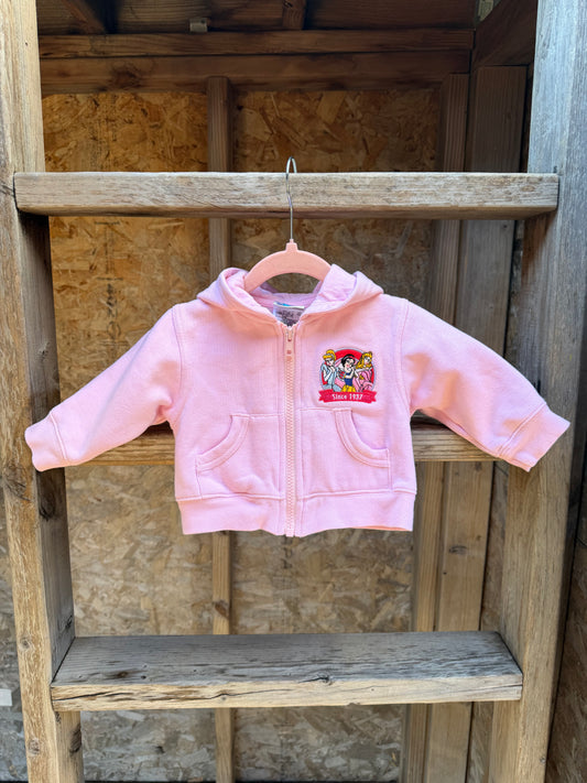 princess zip up 12m