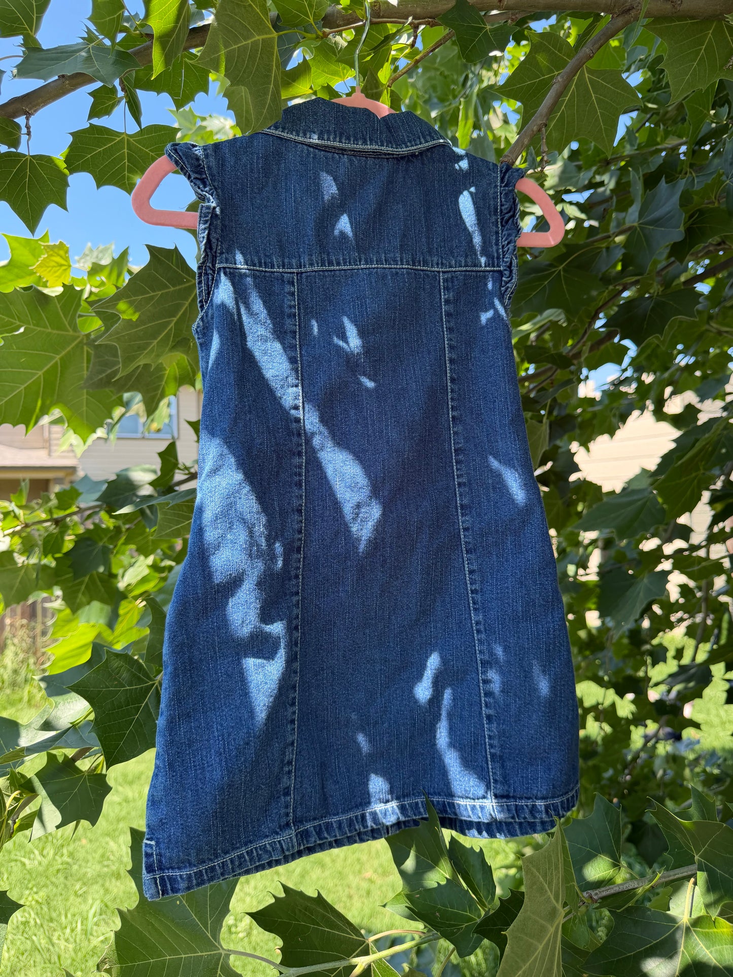 denim dora dress 5T