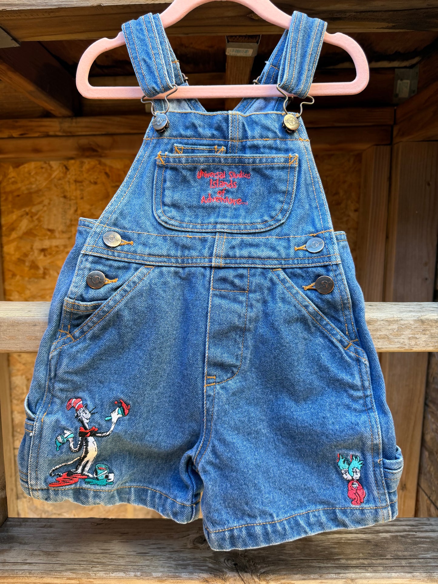 dr seuss shortalls 2T