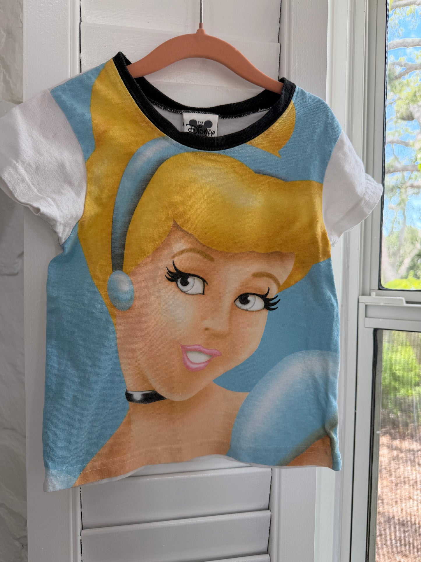 big print cindy tee 3/4T