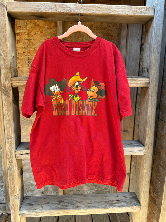 euro disney cowboy t shirt