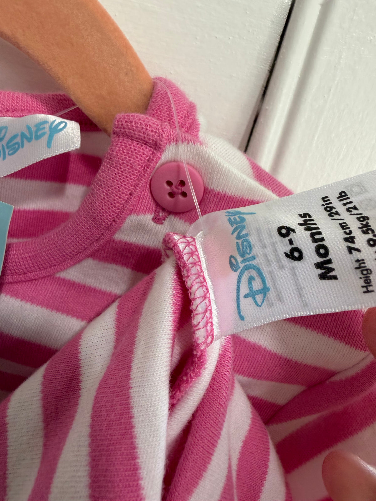 piglet romper & hat 6-12m