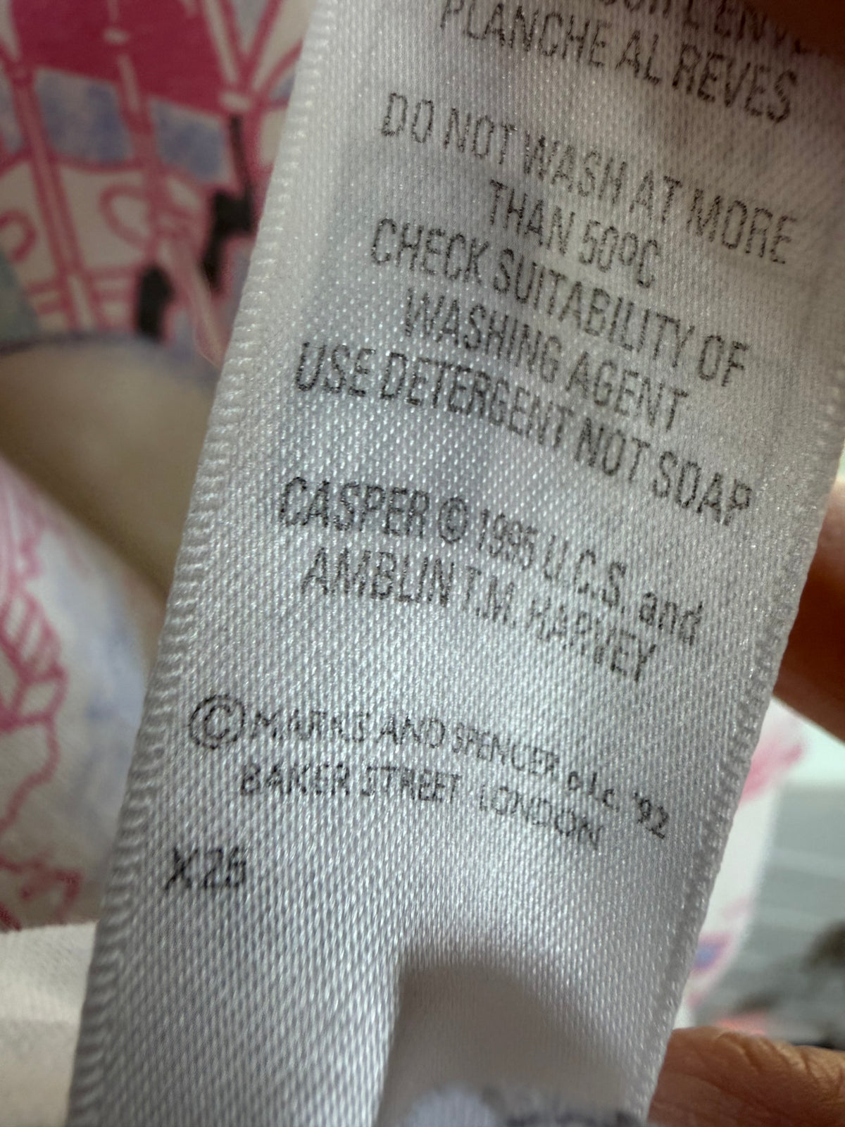 1992 casper nightgown youth L