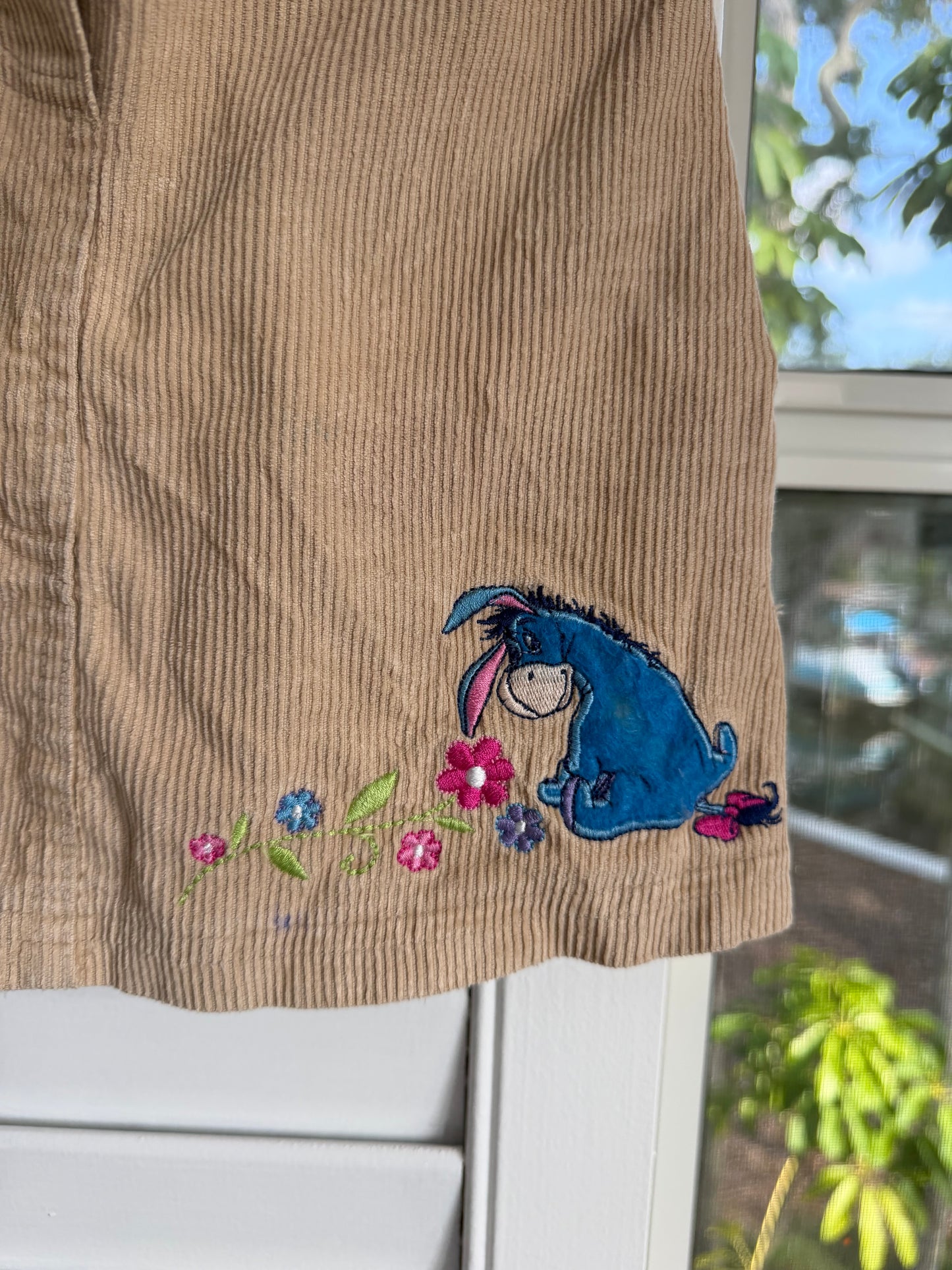 corduroy eeyore skirt 4T