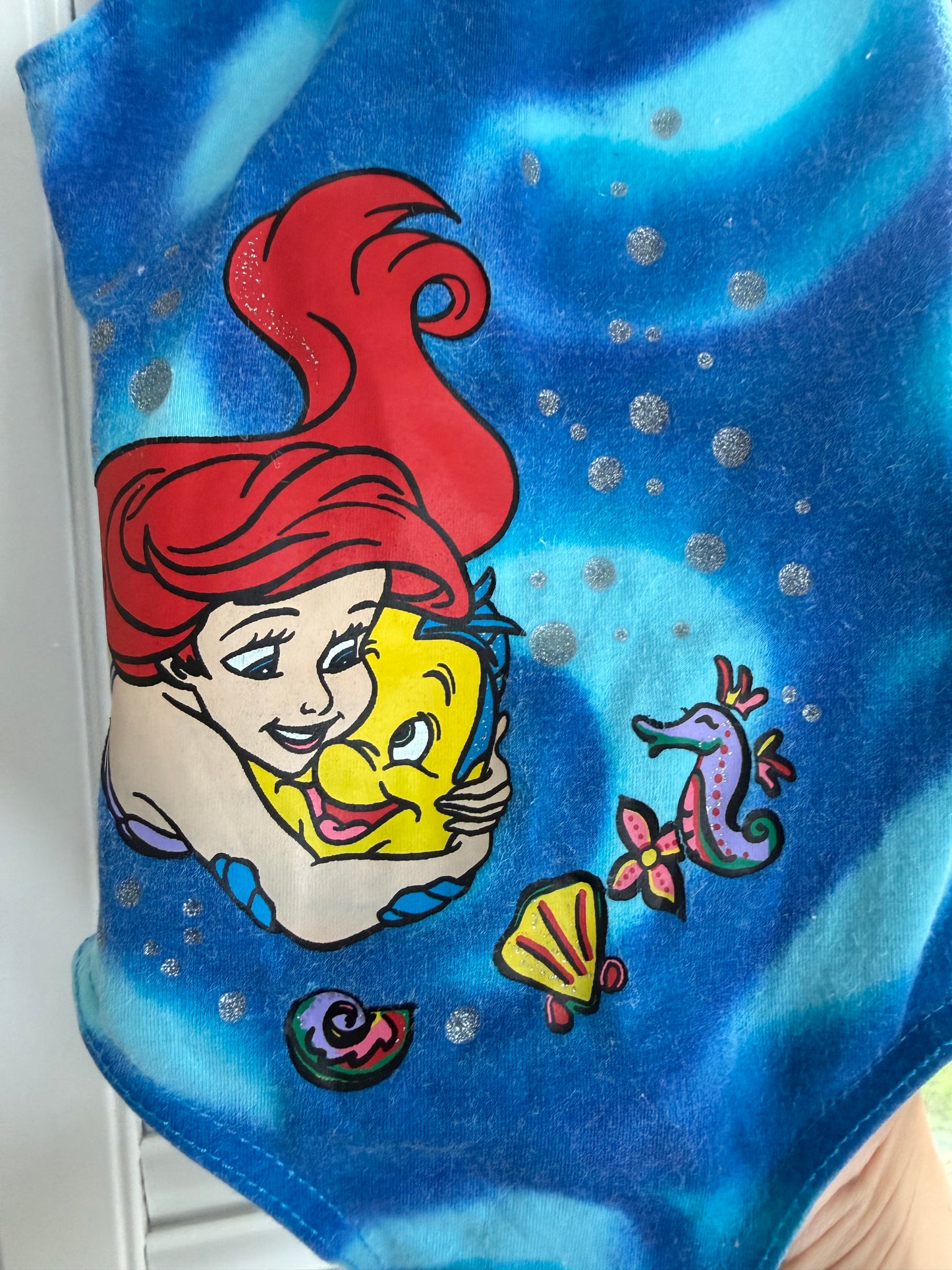 little mermaid bodysuit 2/3
