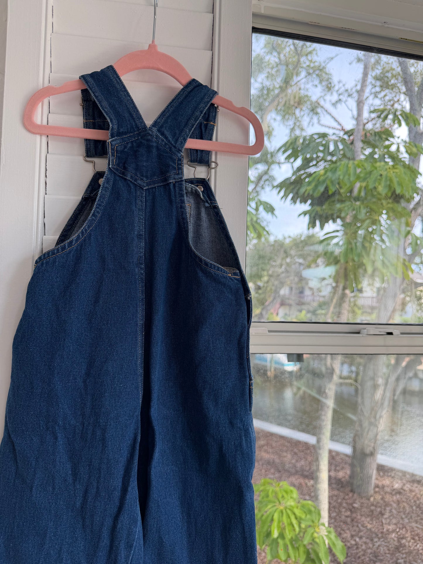 camp mickey overalls 3T