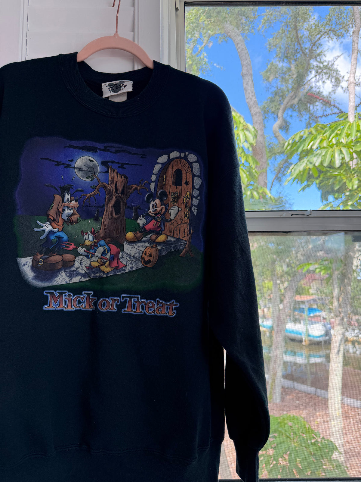 “mick or treat” sweatshirt XL