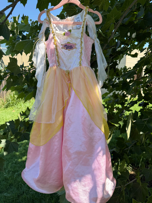 princess & pauper dress 4-7