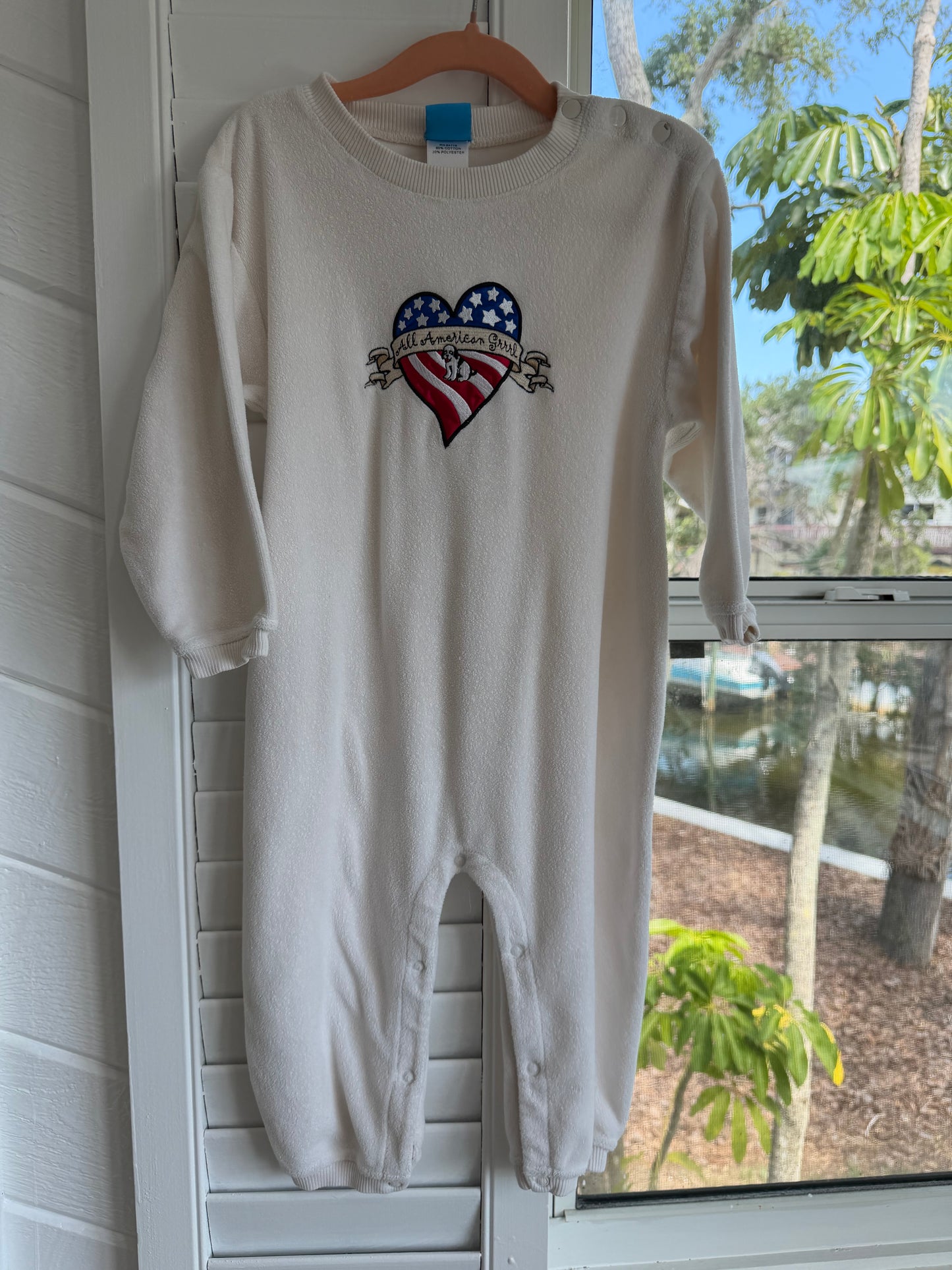 LBD American romper 2/3T