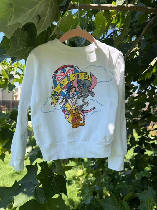 disney magic sweatshirt 3/4T