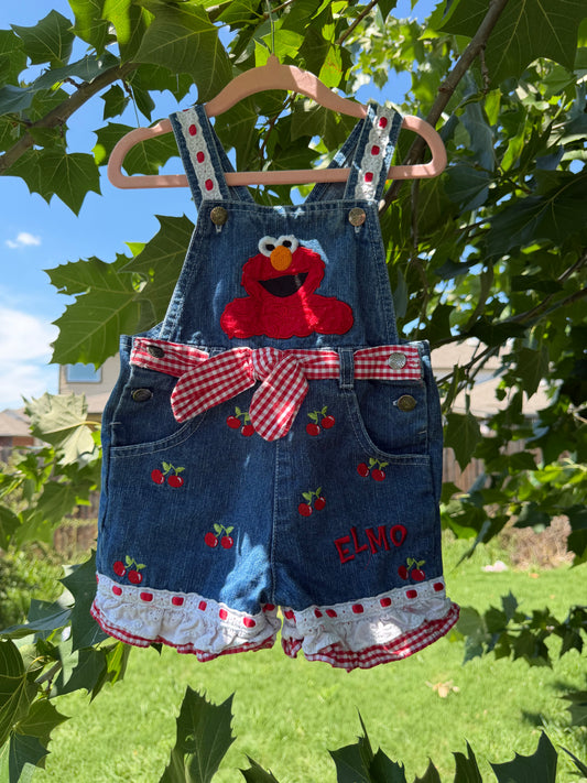 elmo shortalls 2T