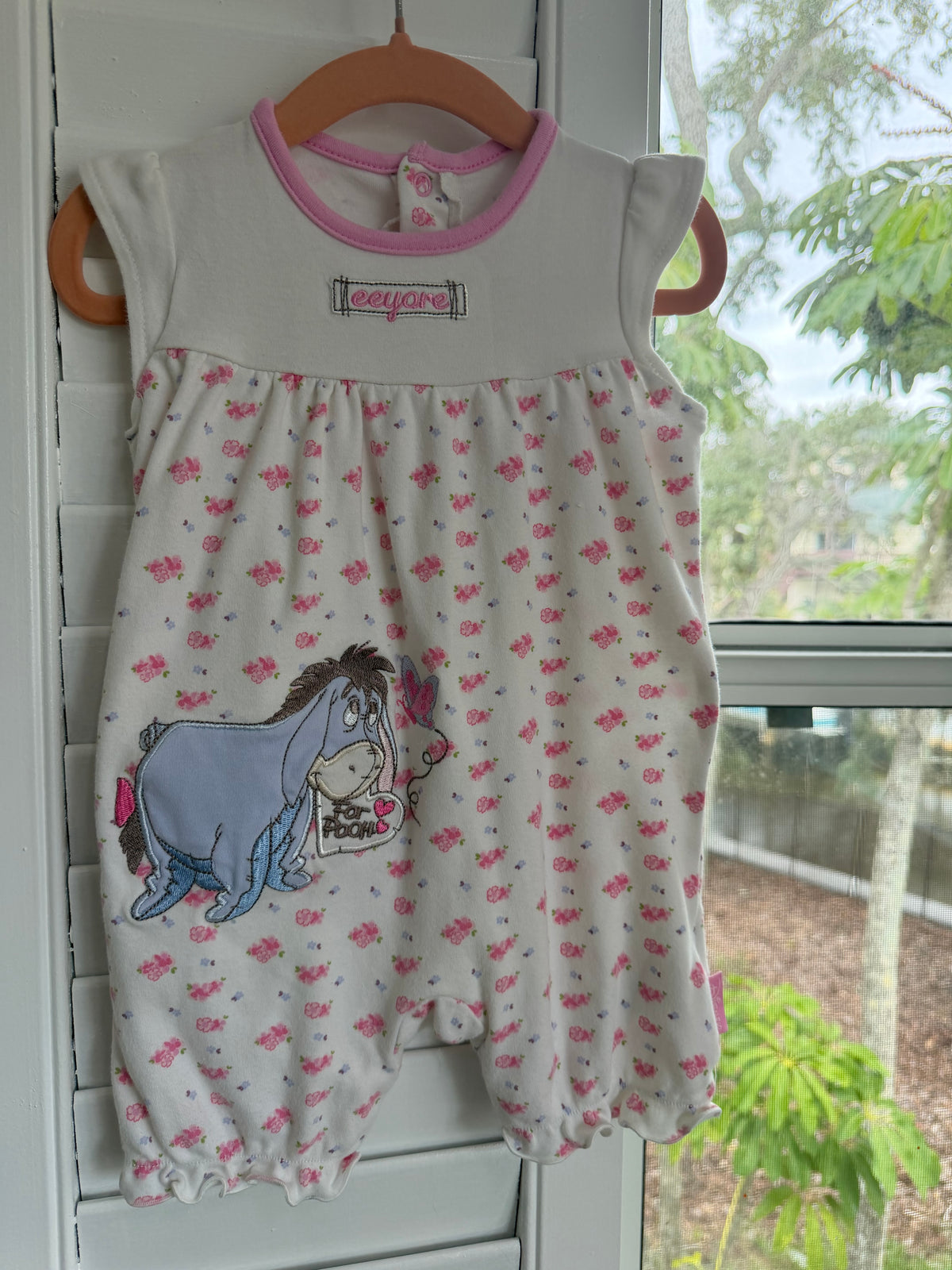 eeyore romper 9-12m