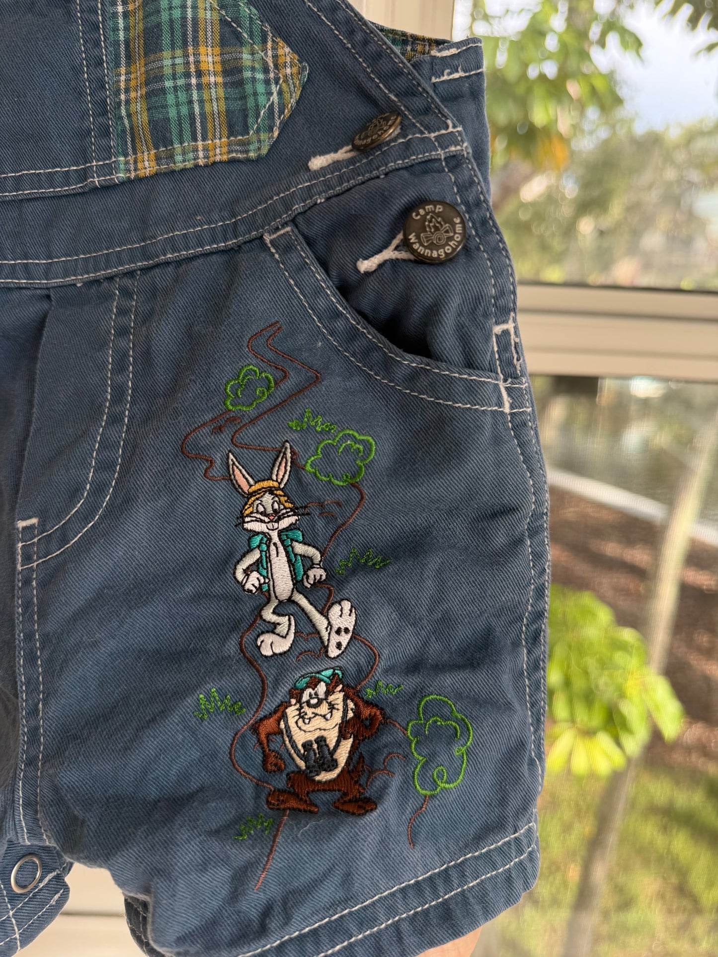 1998 acme summer camp shortalls 6m