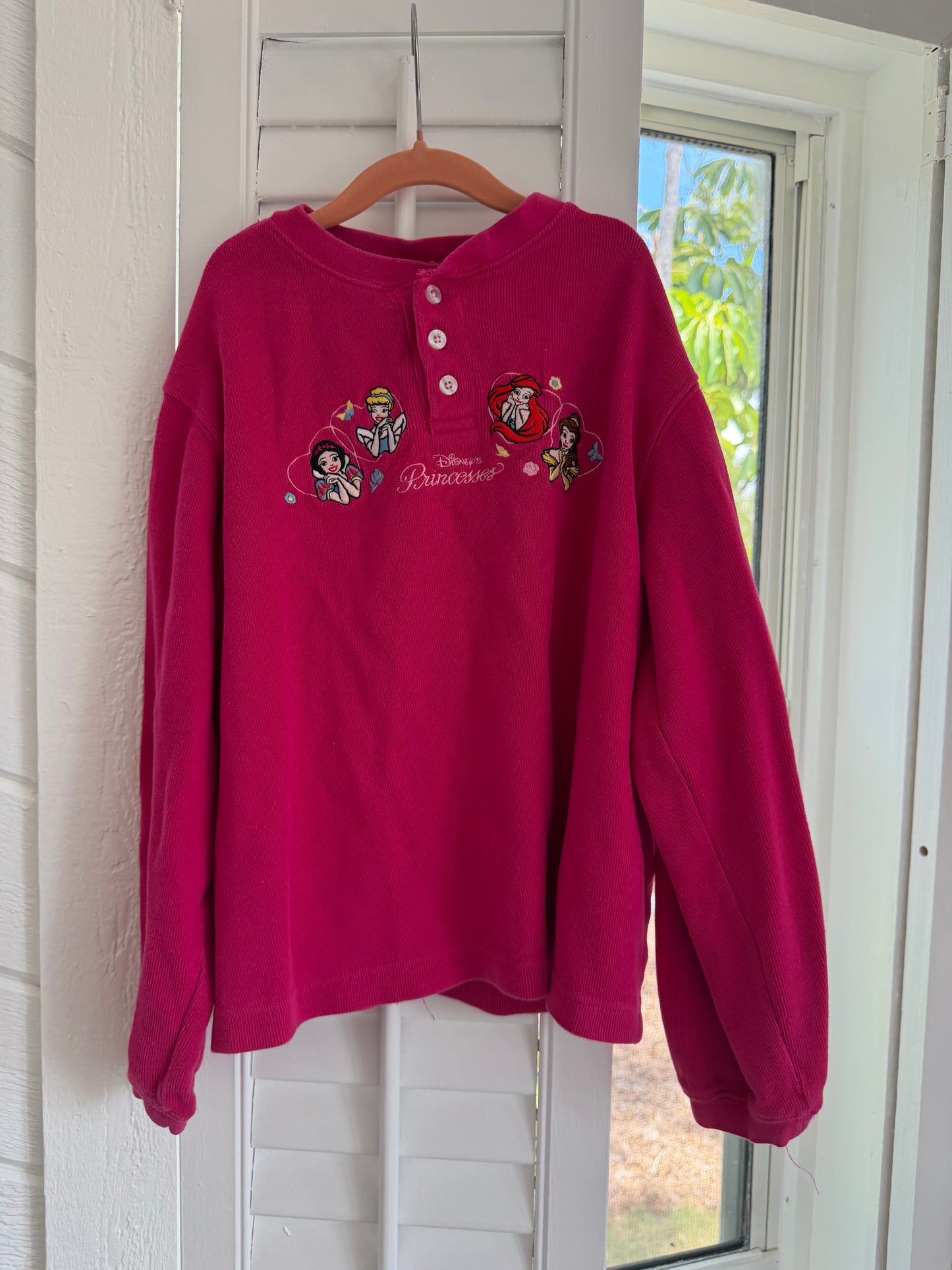 disney princess sweatshirt youth L
