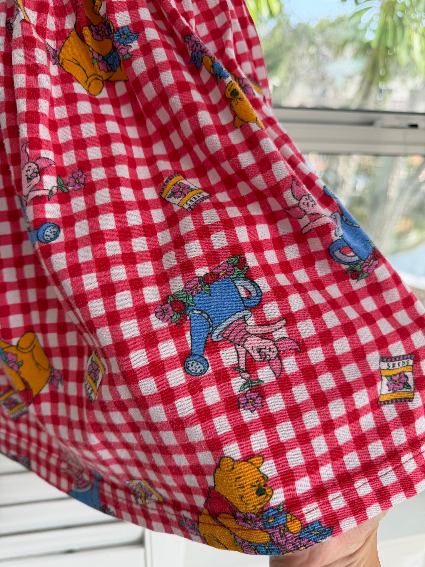 gardening pooh dress 6x