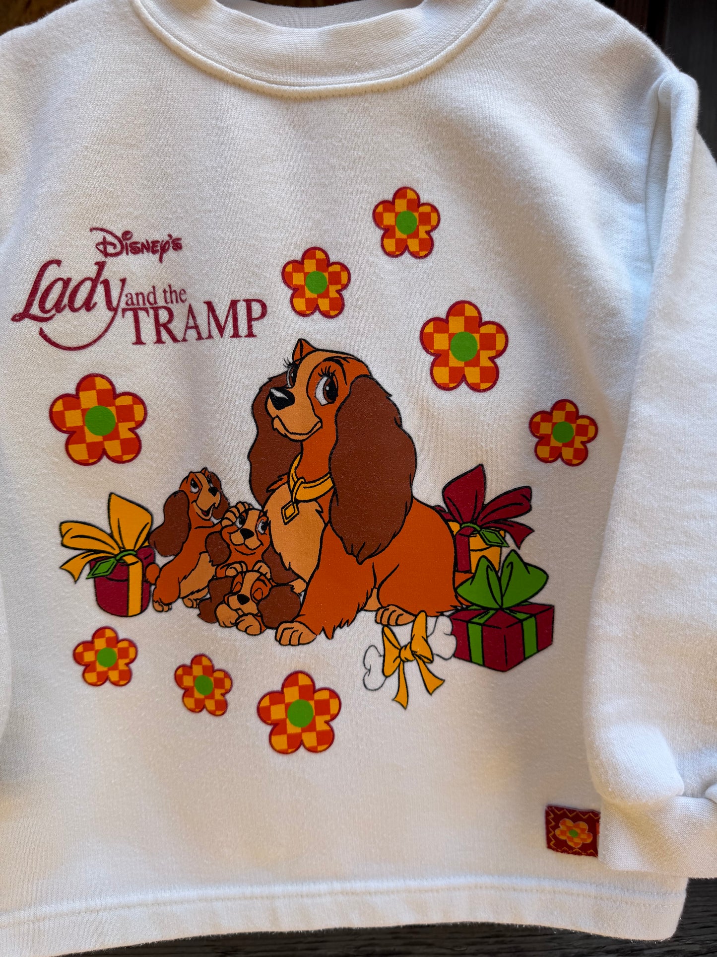 lady & the tramp sweater 3-4