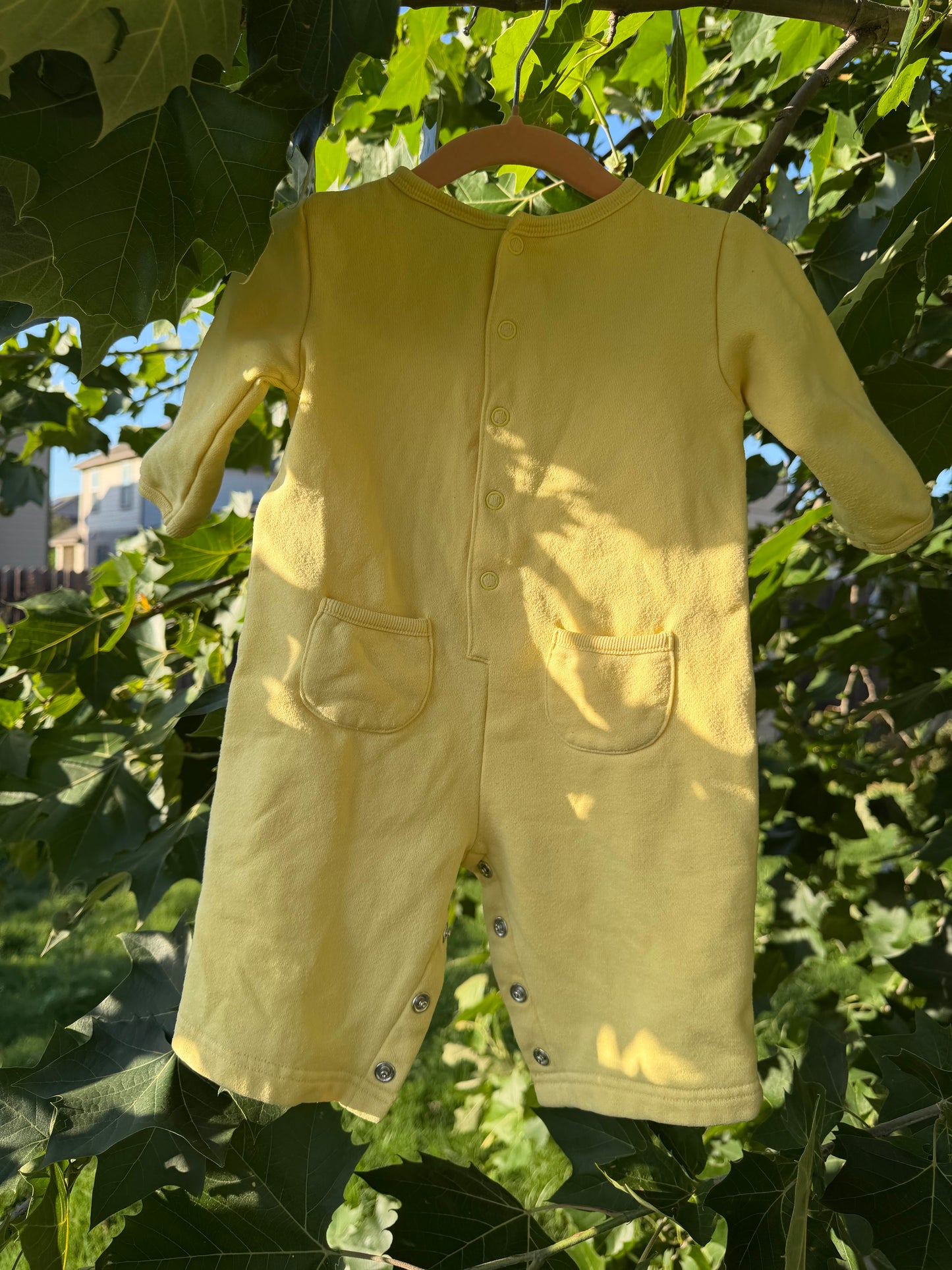 long-sleeved tigger romper 6m {PLAY}