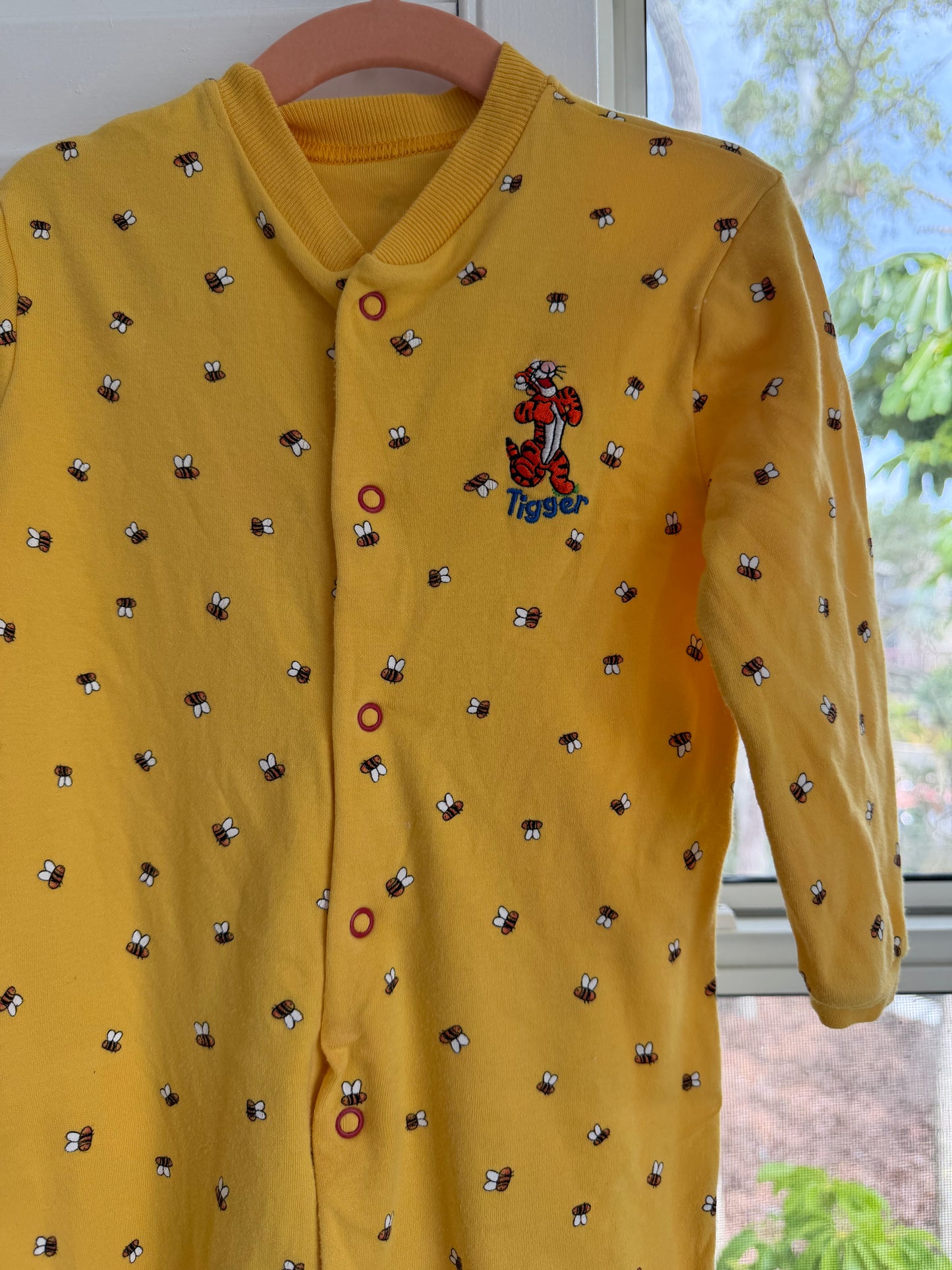 AOP tigger bee romper 12-18m